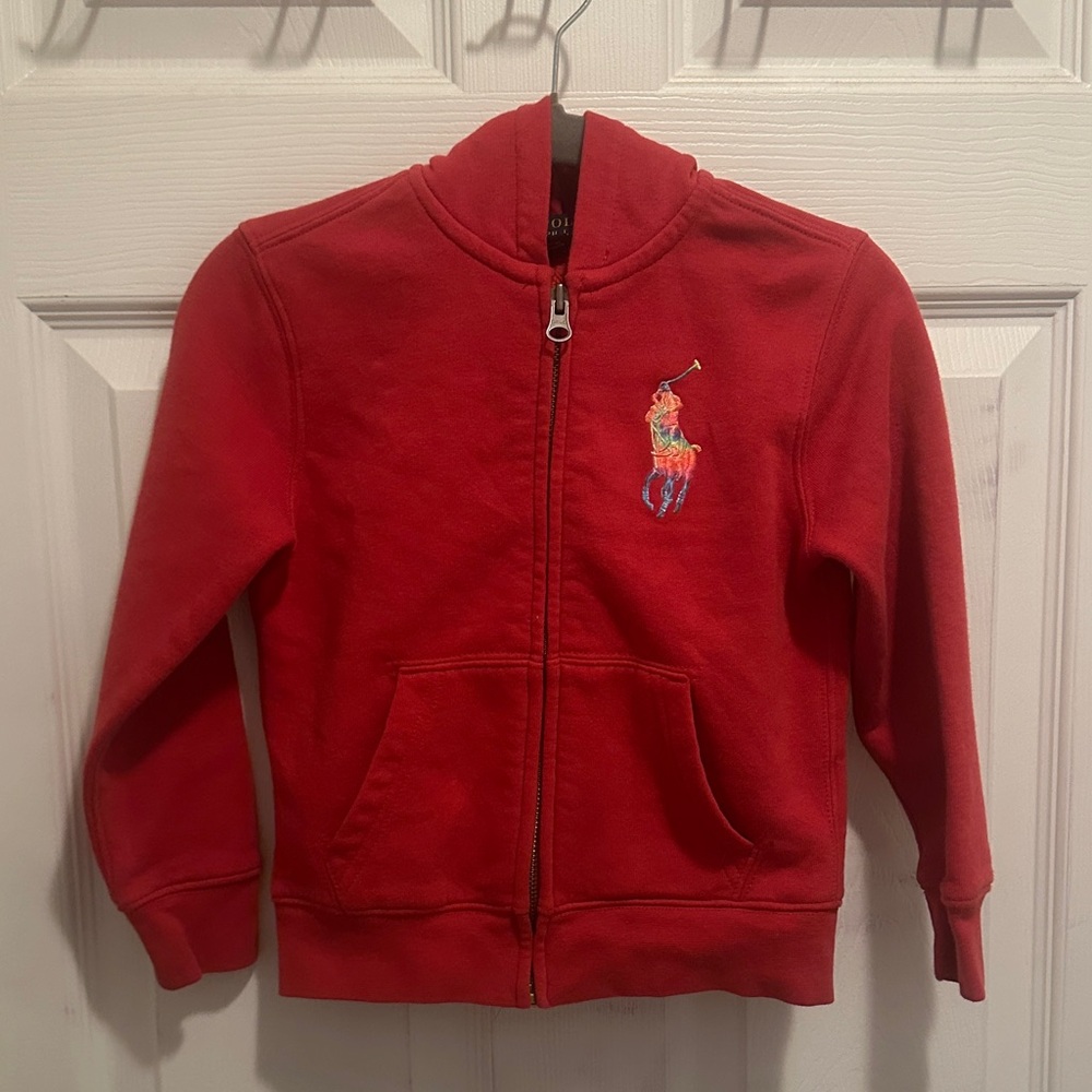 Polo by Ralph Lauren Kids Red Hoodie